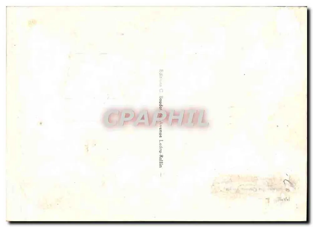 Igreja de Santa Maria Madalena — Paris — Edições Baudai - Verso