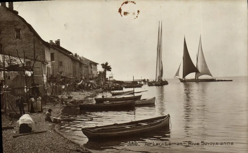 Au lac Léman - Rive Savoyoise - 3090 - Recto
