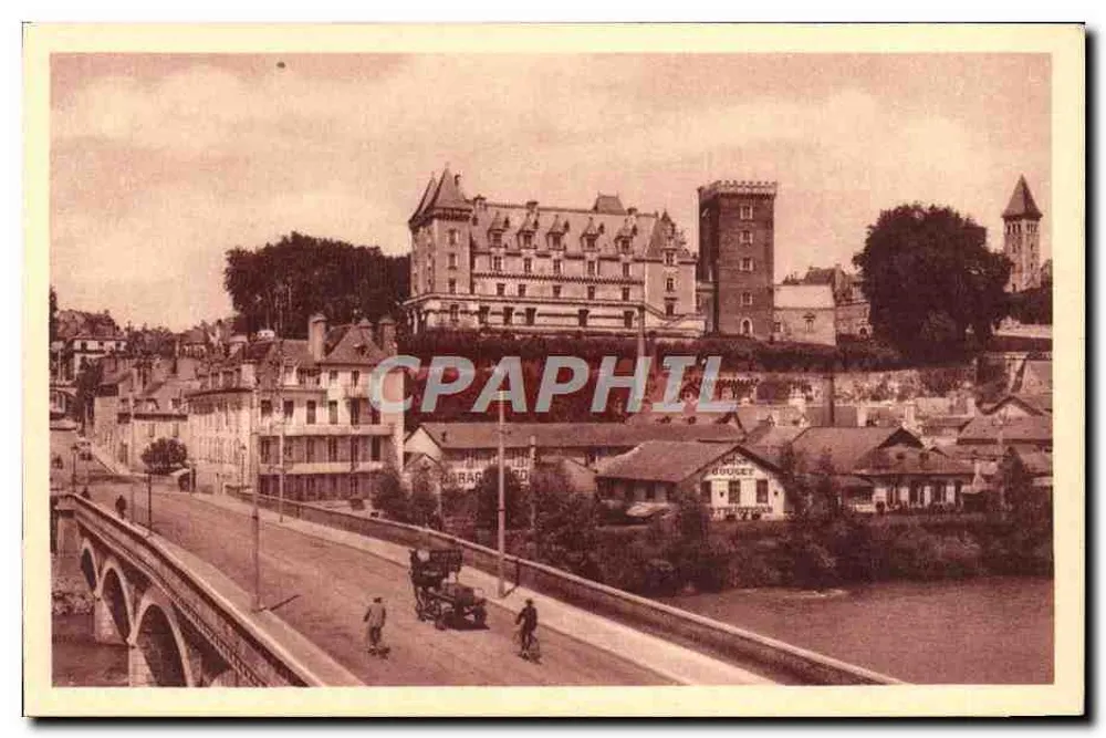 Pau - Castelo de Henrique IV — editor P. D. — n° de série 1 - Frente