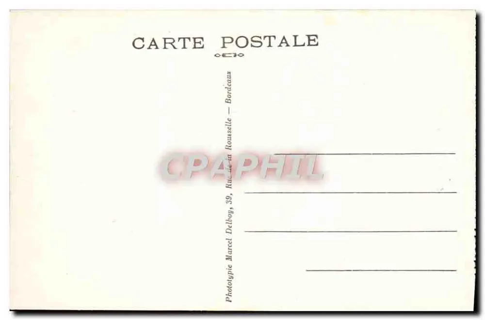 Pau (B.-P.) — O Castelo — M.D. - Verso