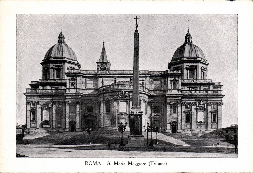 Roma - S. Maria Maggiore (Tribuna) — éditeur non visible, n° de série non lisible - Frente