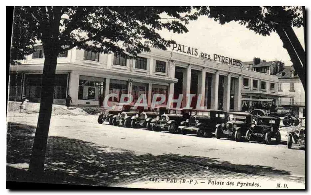 Pau (B.P.) — Palácio das Pirineus — M.D. - Frente