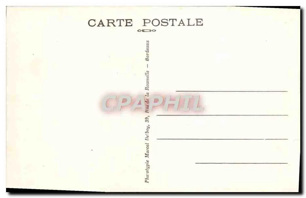 A Cadeia dos Pirineus — Pau (B.-P.) — M.D. — n° 57 - Verso