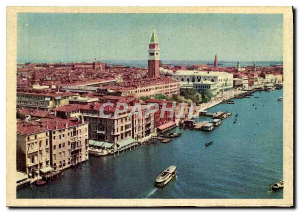 Luftbild von Venedig — Bacino di San Marco — Verlag G. F. S. - Vorderseite