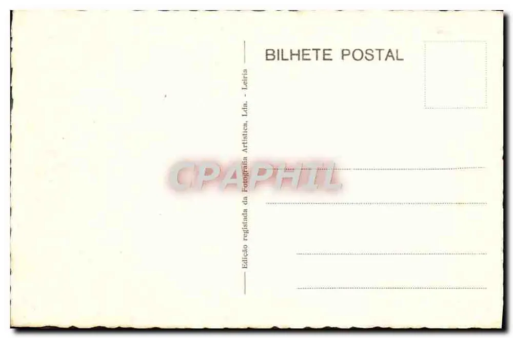 Batalha - Portugal - Seitenportal der Kirche — Verlag Leiria, n° 4 - Rückseite