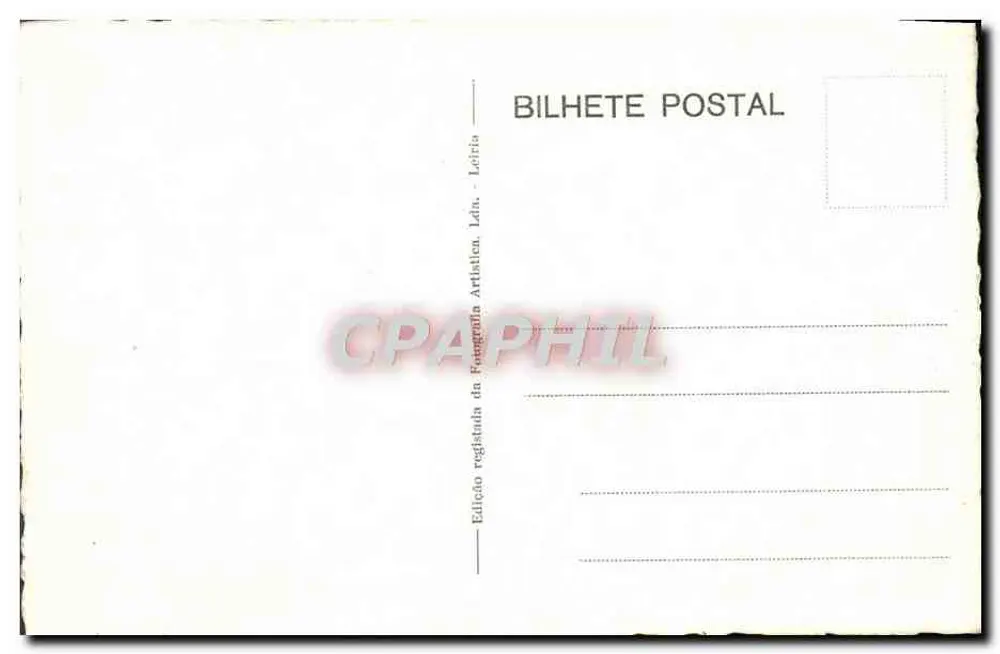 Batalha - Portugal — Coruche und Galerie der Klausur — Éd. Fotográfica Artística, n° 5 - Rückseite