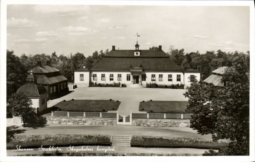 Schloss Skogaholms — Skansen, Stockholm — 6002/90 - Vorderseite