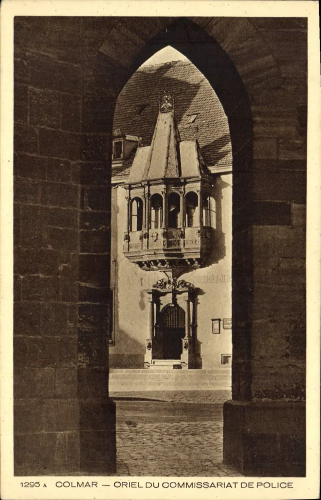 Colmar — Oriel des Polizeikommissariats — Verlag BRAUN & Cie, Dornach - Vorderseite