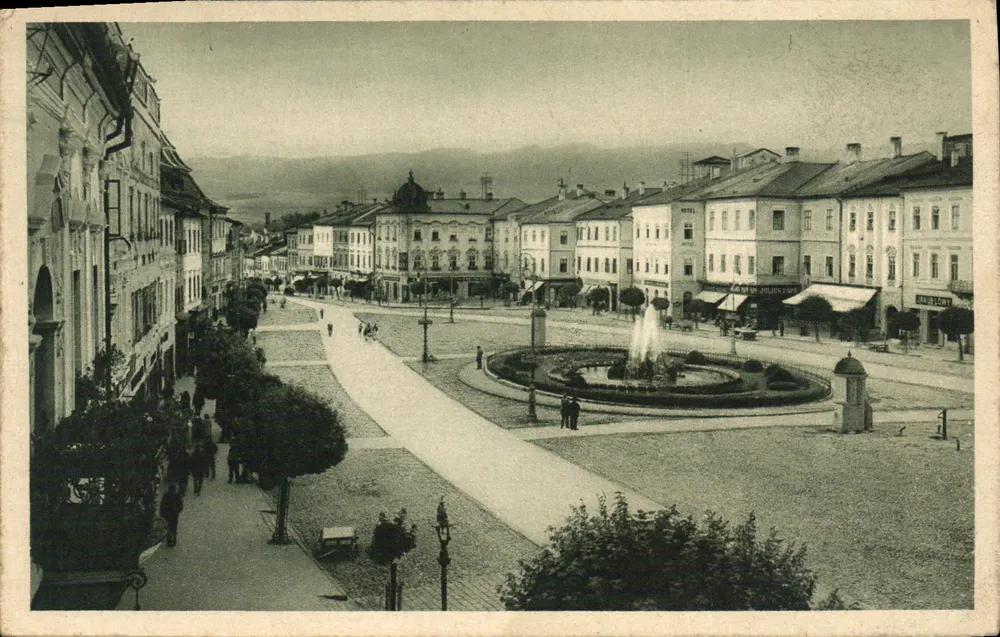 Bašká Bystrica — Hauptplatz — n°4376 - Vorderseite