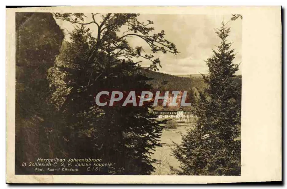 Herzherbad Johannisbrunn — S. R. Janské koupelé — Foto von Rudolf Chocura C.161 - Vorderseite