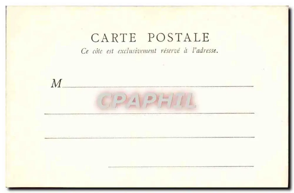 Banho de pés (Mulheres) - Hall da direita — Mont-Dore — B.F. Paris - Verso
