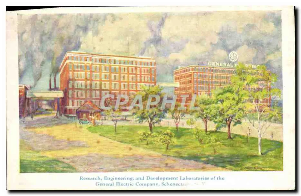 Forschungs-, Ingenieur- und Entwicklungsabteilungen der General Electric Company — Schenectady, N.Y. - Vorderseite