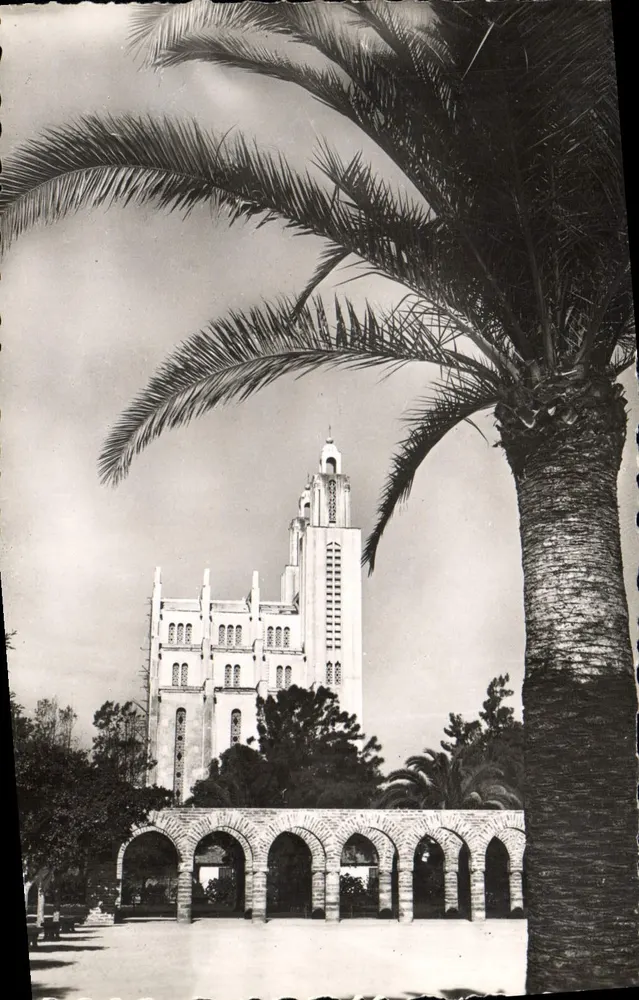 Kirche des Heiligen Herzens — Casablanca — Édition La Cigogne, Casablanca - Vorderseite