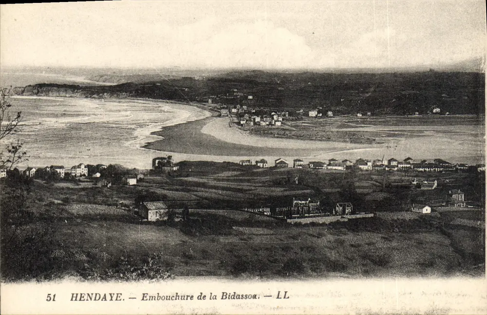 Hendaye — Embocadura da Bidassoa — LL - Frente