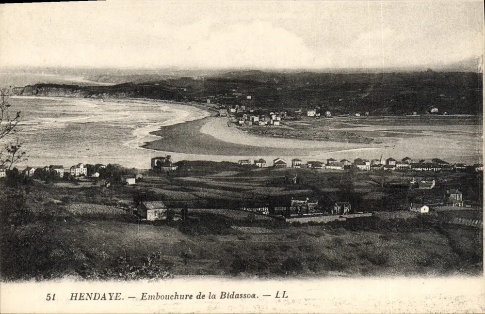 Hendaye — Boca da Bidassoa — LL - Frente