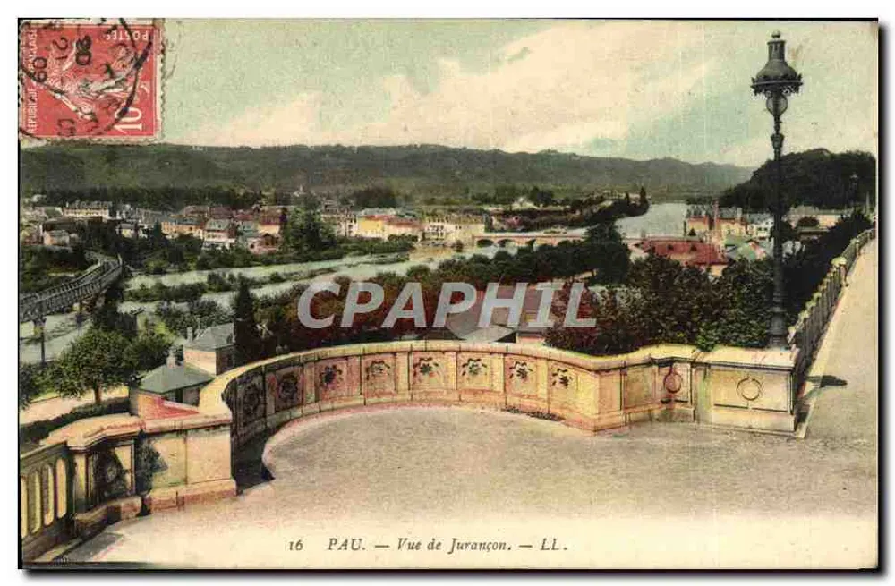 Pau — Widok Jurançon — LL. — n°16 - Awers
