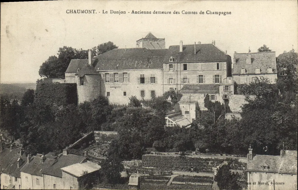 Chaumont - Der Donjon - Ehemalige Residenz der Grafen von Champagne — Vilien et Morcel, Verlag - Vorderseite