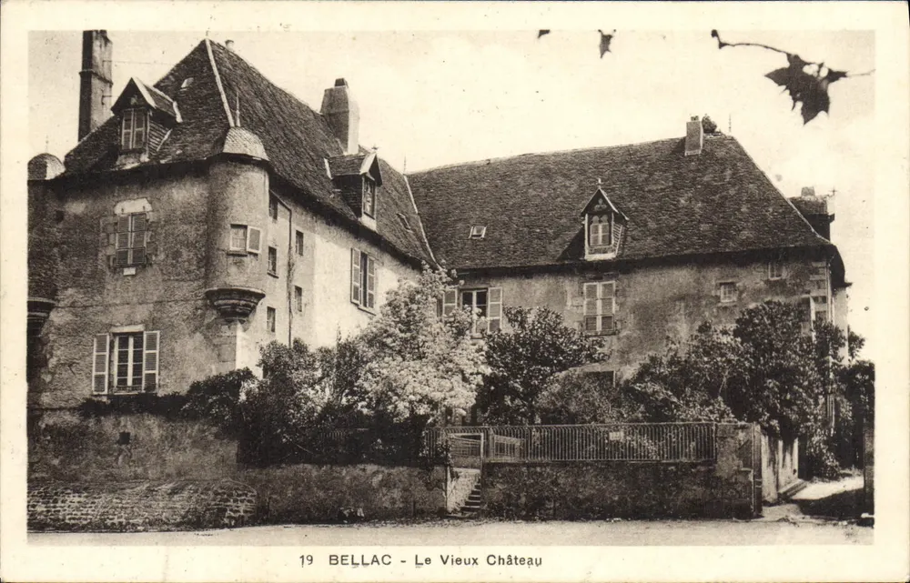 Bellac - O Velho Castelo — Edição das Nouveaux Galeries, n°19 - Frente