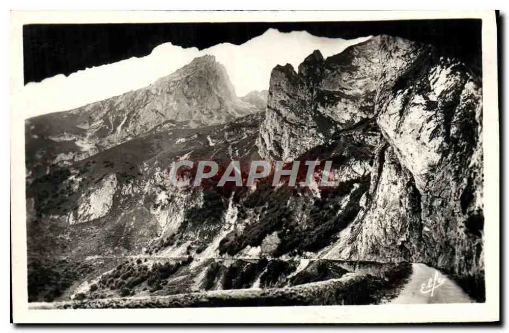 Ausgang des Roche Bazén-Tunnels — Les Eaux-Bonnes — Édition Laboucha - Vorderseite