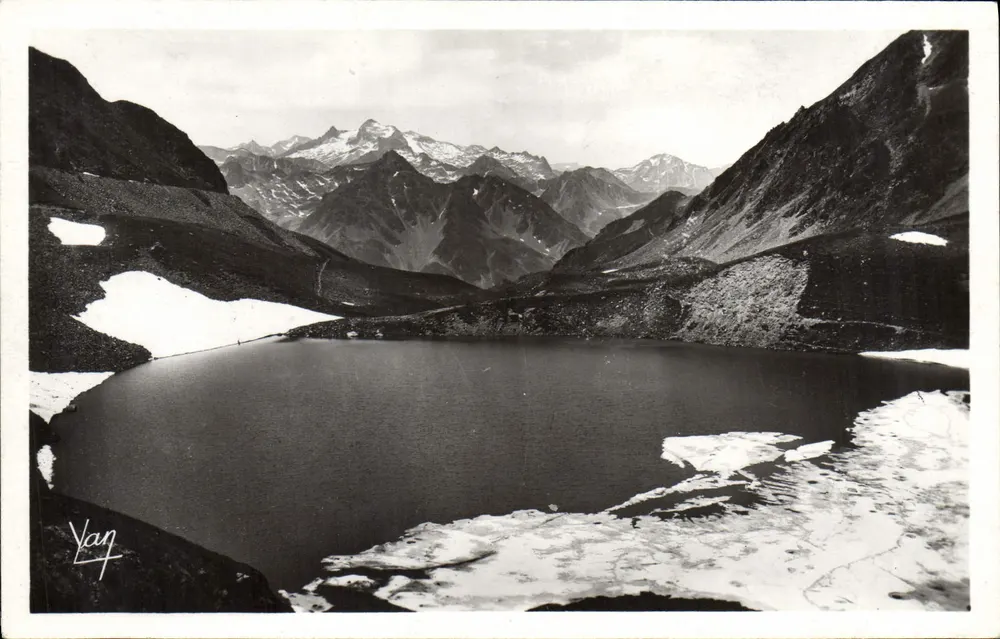 Lac d'Oncet — am Fuße des Pic du Midi — Photo Edition Quinault - Lourdes - Vorderseite