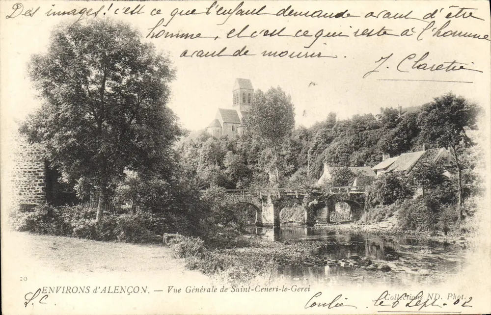 Umgebung von Alençon — Allgemeiner Blick auf Saint-Ceneri-le-Gerei — Sammlung ND. Phot. - Vorderseite