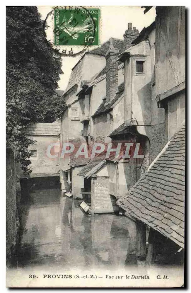 Provins (S.-el-M.) — Vista sobre o Durtein — C.M. - Frente