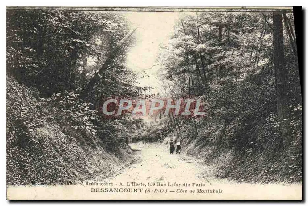 Côte de Montuboïs — Bessancourt (S.&O.) — A. L'Hoste, 139 Rue Lafayette Paris - Frente