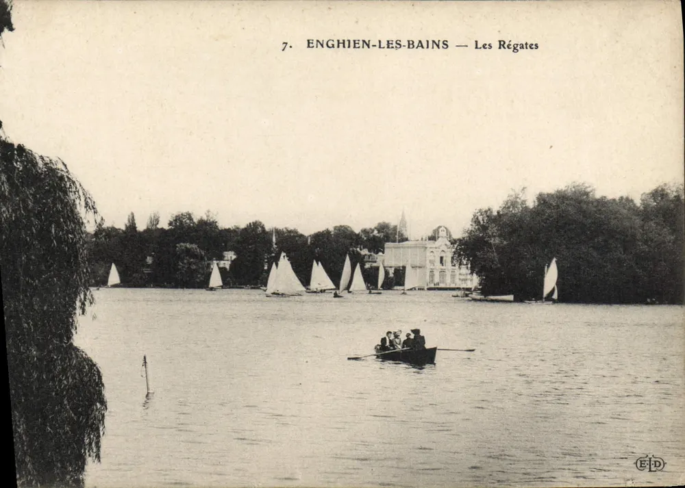 Enghien-les-Bains — As Regatas — EFD - Frente