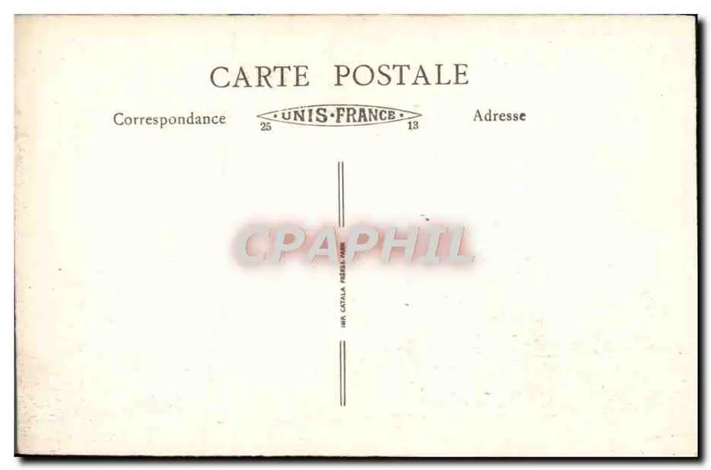 Longpont (S.-et-O.) — Die Kirche — Verlag J. Desgouillons, Montlhéry - Rückseite