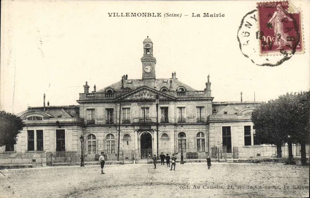 Villemonble (Seine) — Urząd Miejski — wydawca: Poczta Republikańska - Awers