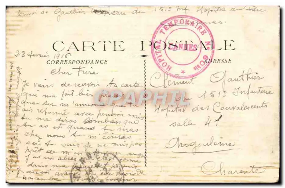 CANNES (A.-M.) - Allgemeiner Blick vom Pézon-Observatorium - Rückseite