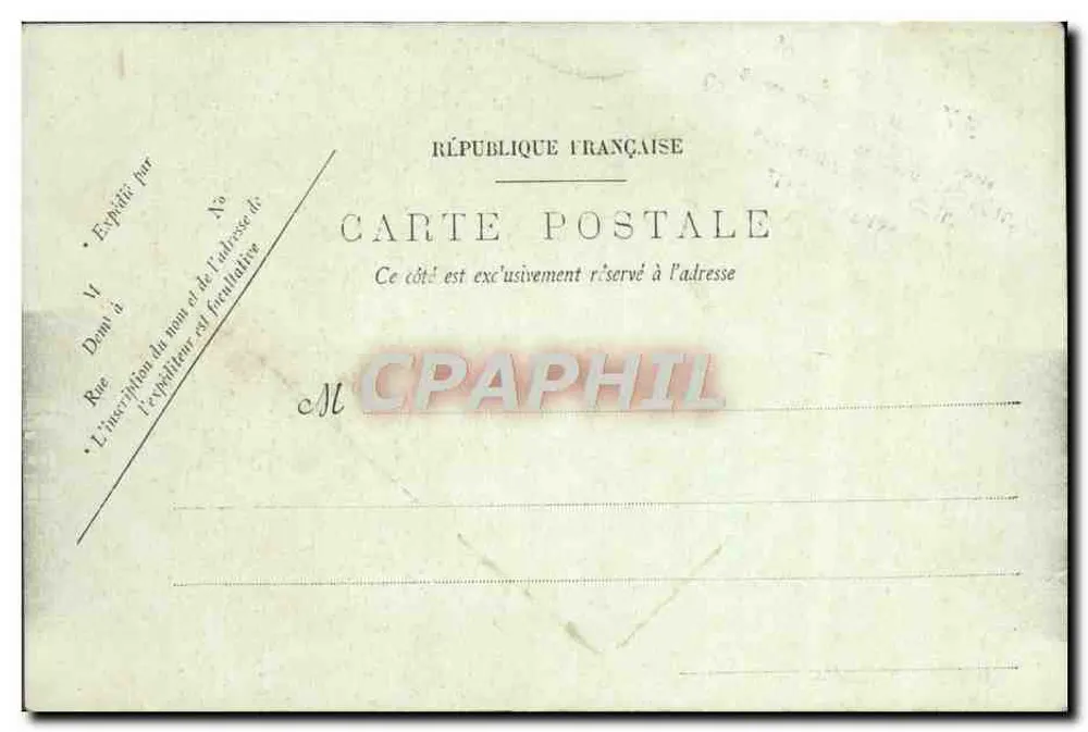 CANNES — De nieuwe Kade — LL. n° 540 - Achterkant