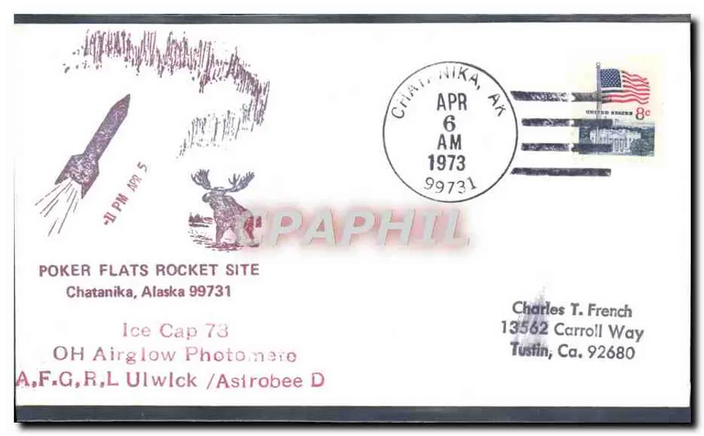 Poker Flats Rocket Site — Chatanika, Alaska — éditeur non visible - Vorderseite