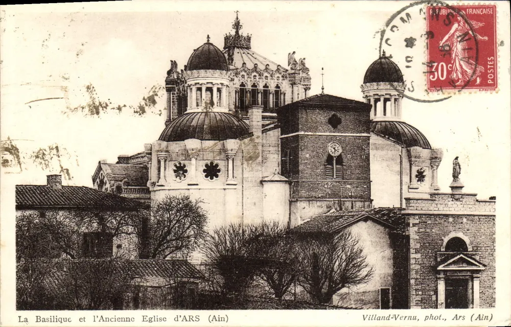 Bazylika i Starej Kościoła w ARS (Ain) — Villand-Vernu, fot., Ars (Ain) - Awers