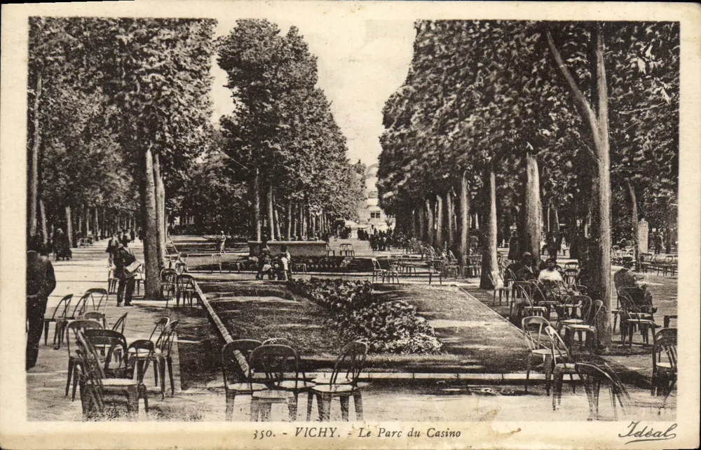 Vichy - Het Casino Park — Uitgave Ideal, n° 350 - Voorkant