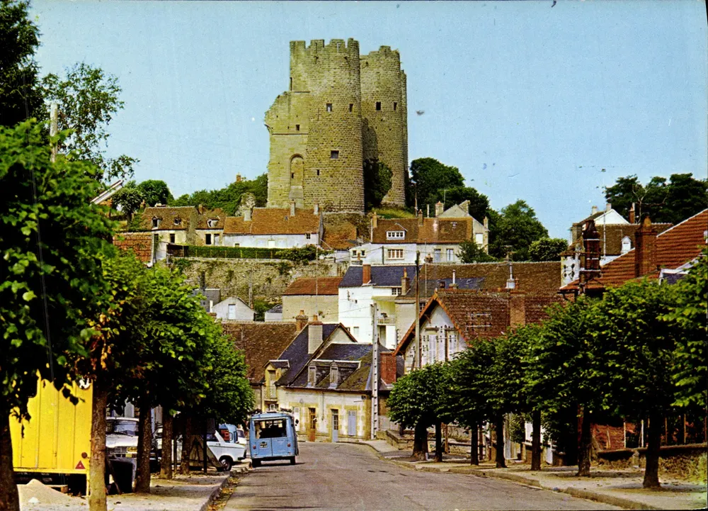 Bourbon-l'Archambault — Das alte Bourbon-Schloss, das die Stadt überragt — Éditions du LYS - Vorderseite