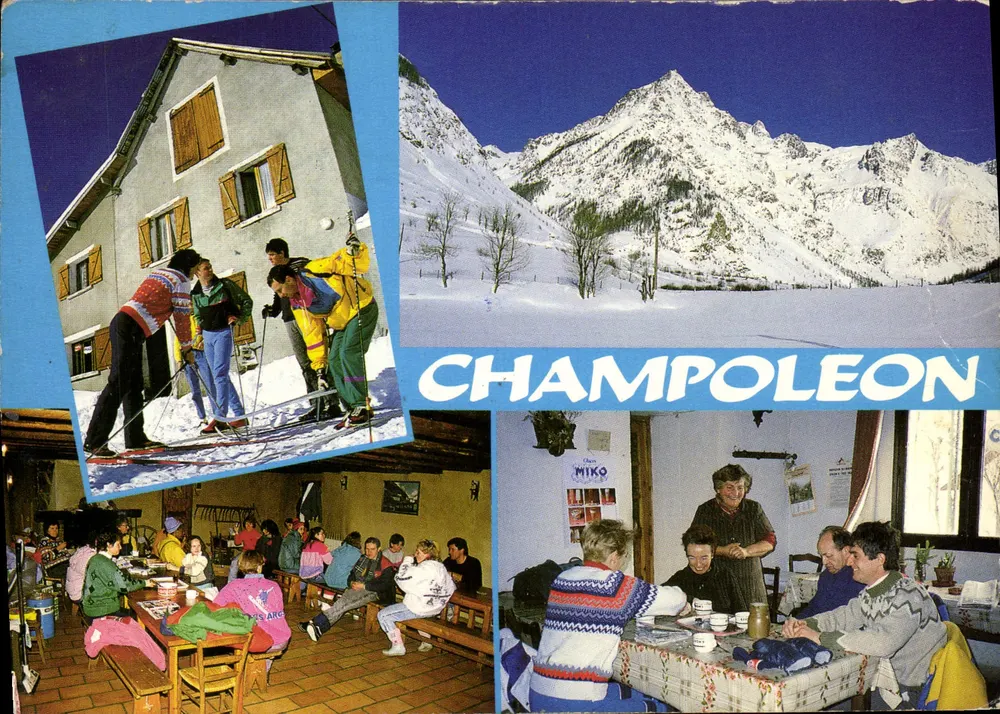 Champoleon — Skistation — Editions S.M.D. Impressions Combier - Vorderseite