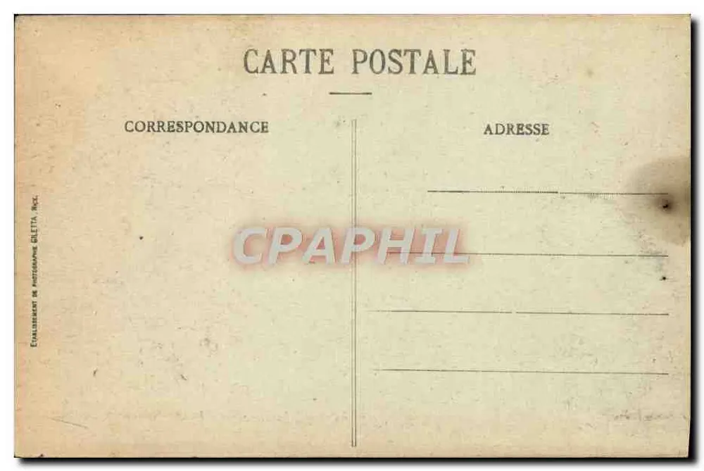 CANNES - La Plage - Bateaux Lesteurs — Édition Giletta, n° 414 - Verso