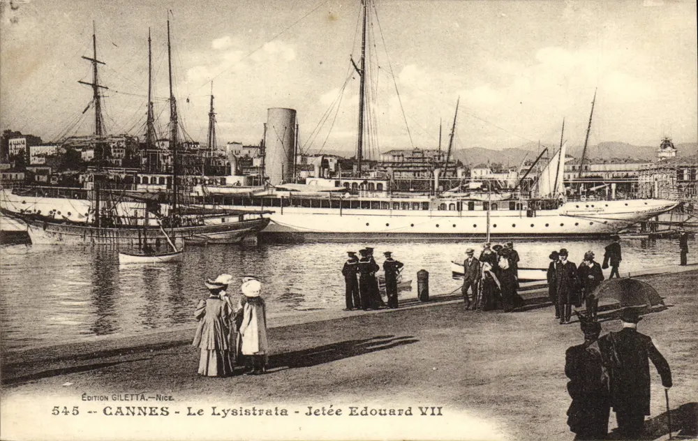 CANNES - Le Lysistrata - Jetty Édouard VII — Giletta-Ausgabe, Nr. 545 - Vorderseite
