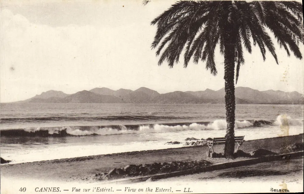 CANNES — Vista do Estérel — Selecta, n°40 - Frente