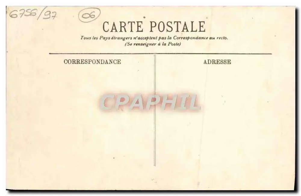 CANNES — As Garças na Praia — LL. n° 137 - Verso