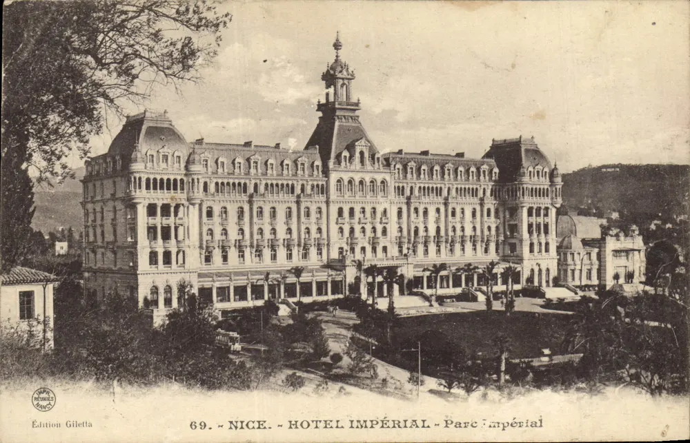 Nice - Hotel Imperial - Parque Imperial — Edição Gilettà, n°69 - Frente