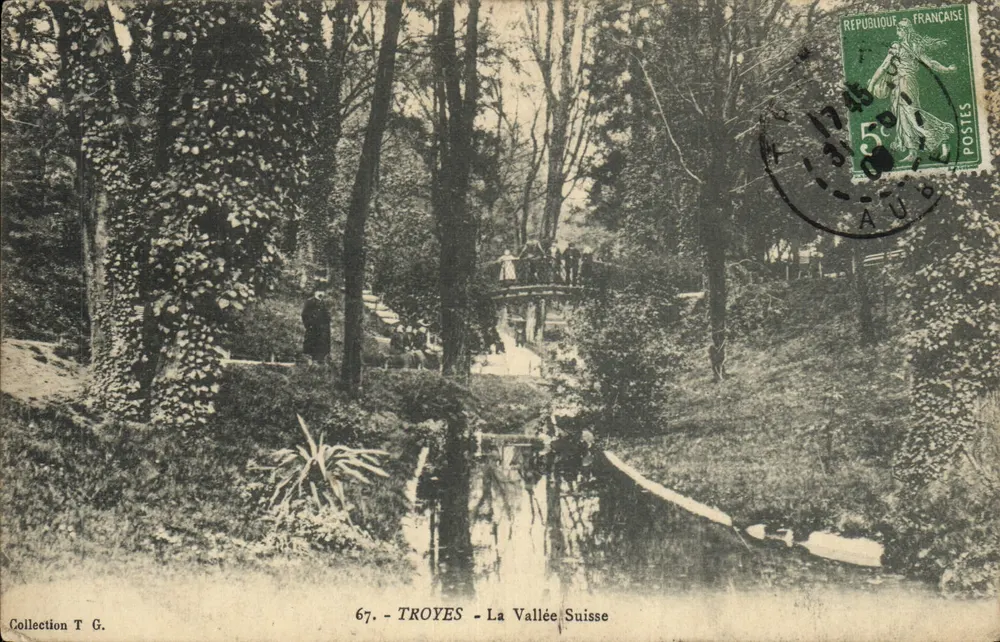 Troyes - A Valle Suíça — Coleção T. G. — n° 67 - Frente