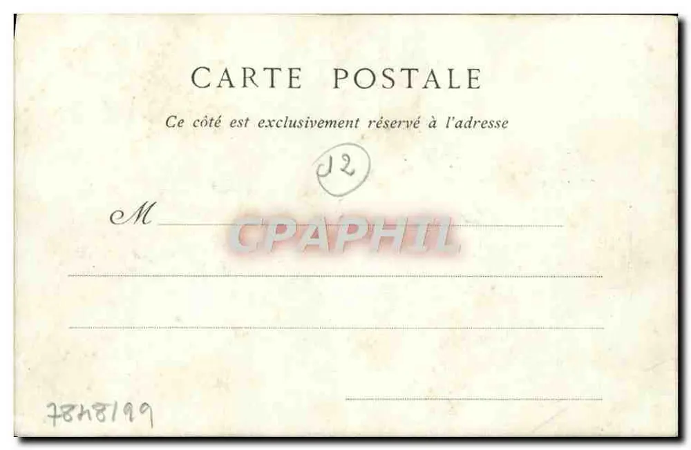 Rodez — La Cathédrale — Collections ND. Phot. n°41 - Verso