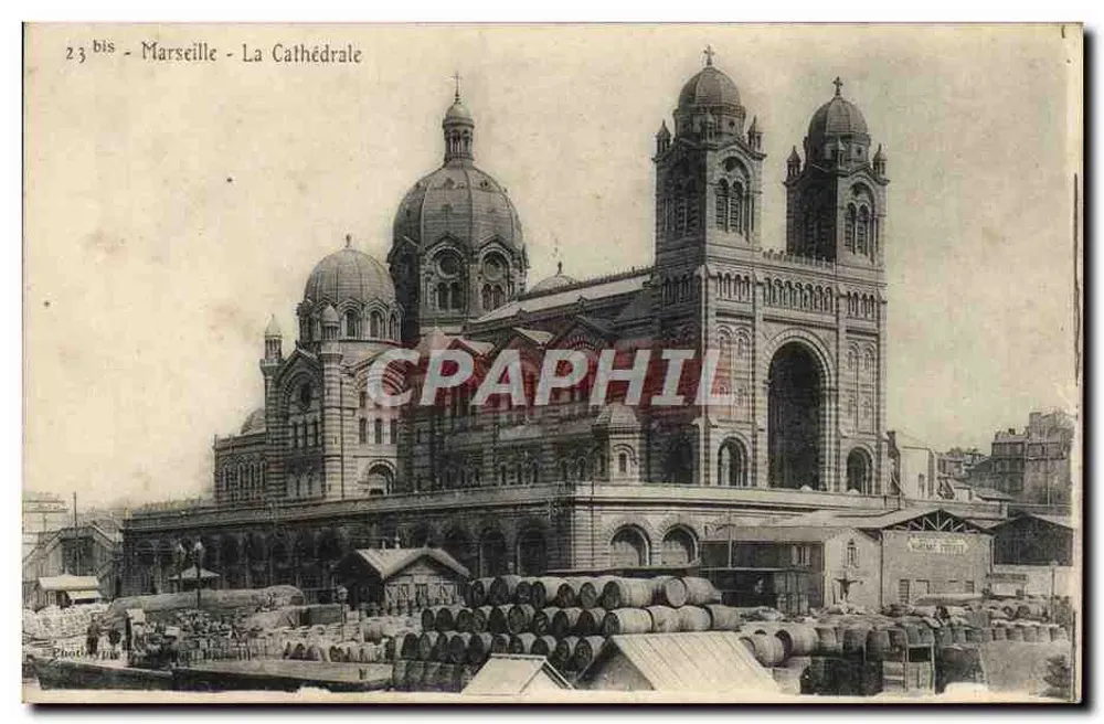 Marseille - A Catedral — Foto 23 bis — editor desconhecido - Frente