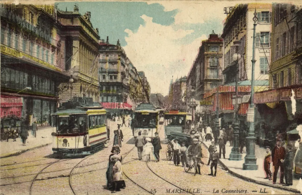 Marseille — La Cannebière — LL - Frente