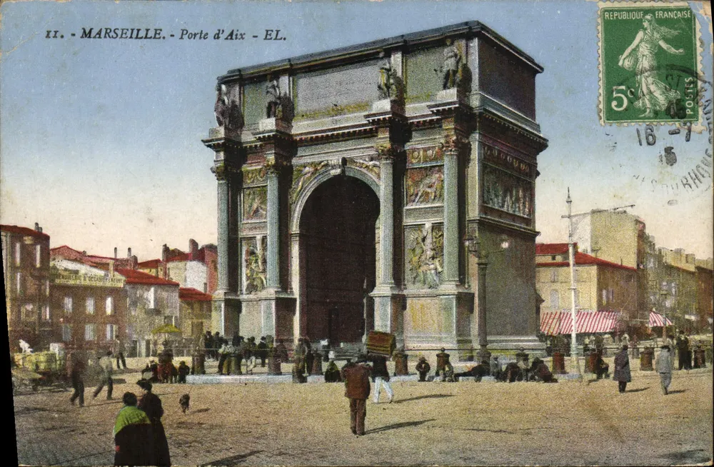Marseille - Porte d'Aix - EL. - Frente