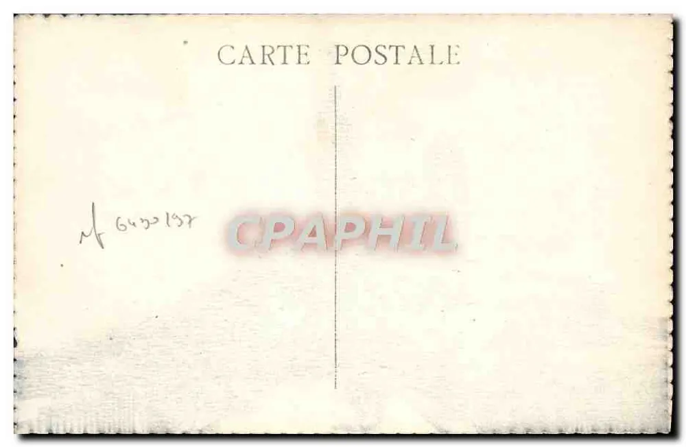 Marseille — Nossa Senhora da Guarda — editor não identificado, número de série não visível - Verso