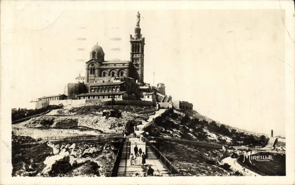 Nossa Senhora da Guarda — Marselha — Edição G. GAVININI - Frente