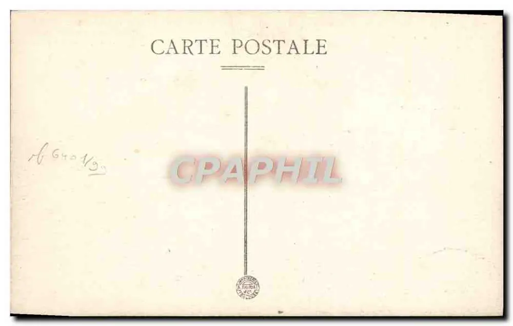 Cantal — Gipfel des Puy-Mary — Panoramablick — Verlag impr. Piomb du Cantal 1898 - Rückseite